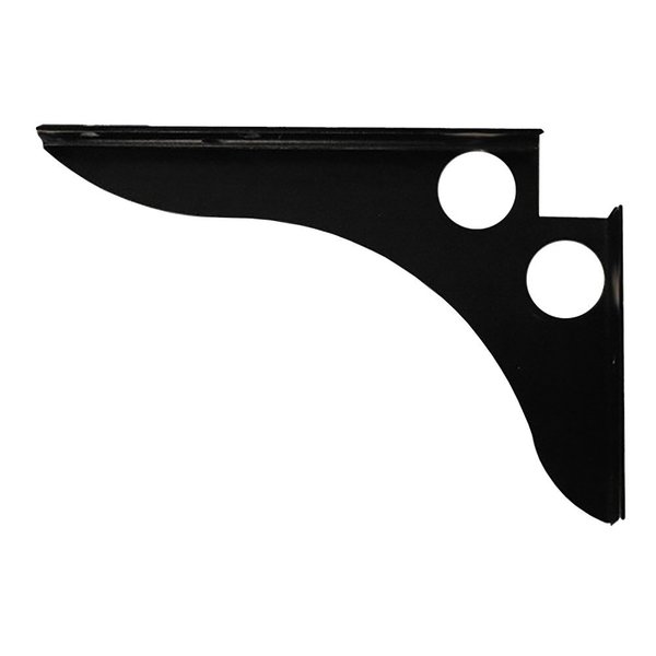 Fastcap Speed Brace 8 in. x 12 in. Black Heavy-Duty Shelf Bracket FC.SB8X12BL